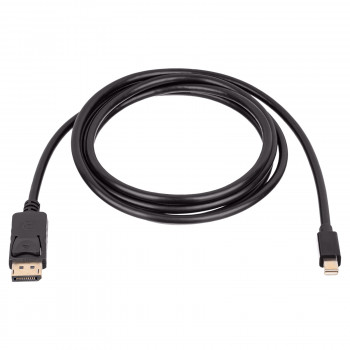 Akyga AK-AV-15 DisplayPort (spraudnis) – Mini DisplayPort (spraudnis) kabelis, 1,8 m, melns