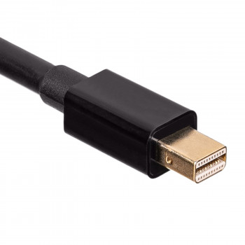 Akyga AK-AV-15 DisplayPort (spraudnis) – Mini DisplayPort (spraudnis) kabelis, 1,8 m, melns
