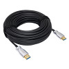 Akyga AK-HD-200L HDMI 2.1 aktīvais optiskais kabelis (AOC), 48 Gbps, 8K@60Hz, 4K@120Hz, 20 m, melns