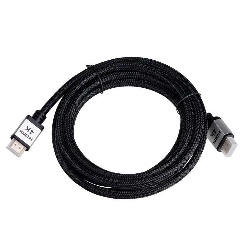 Akyga AK-HD-30P HDMI kabelis v2.0, High Speed ar Ethernet, 4K, 3 m, melns