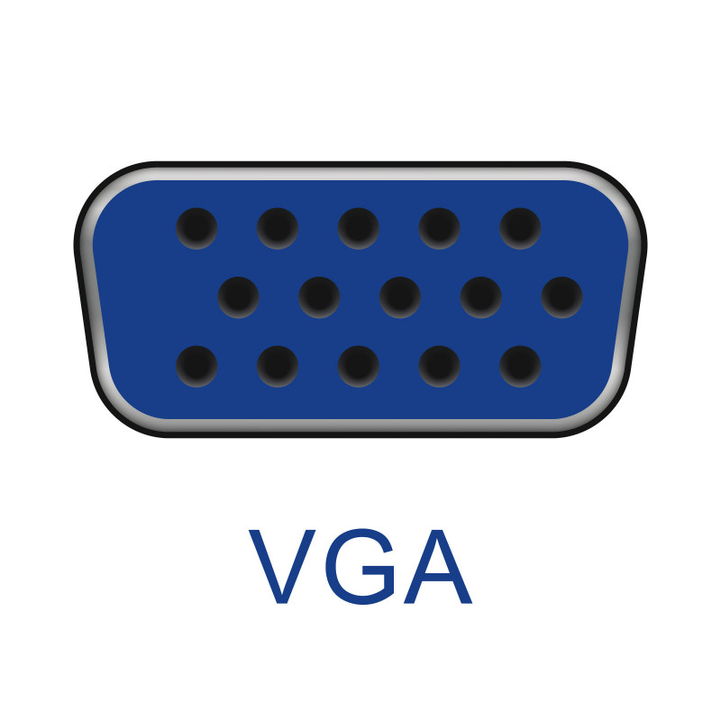 Akyga AK-AV-14 VGA (M) uz VGA (M) kabelis, D-Sub 15 kontaktu, 5 m, melns
