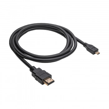 Akyga AK-HD-15R HDMI uz Micro HDMI kabelis v1.4, 1,5 m, melns
