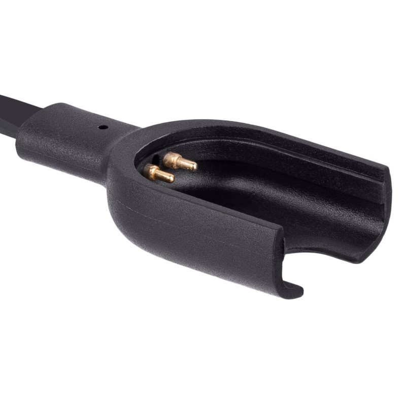 Akyga AK-SW-12 uzlādes kabelis, paredzēts Xiaomi Mi Band 3, USB, 10 cm