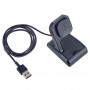 Akyga AK-SW-26 magnētisks uzlādes statīvs, paredzēts Fitbit Versa 3 / Sense, USB-A, 1 m