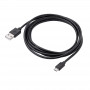 Akyga AK-USB-01 USB 2.0 kabelis USB-A (M) uz Micro USB-B (M), 1,8 m, melns