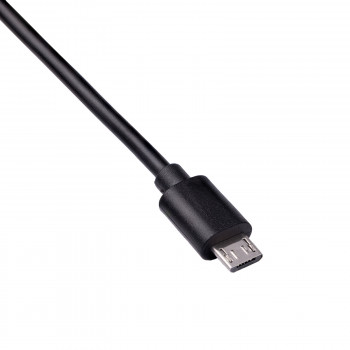 Akyga AK-USB-01 USB 2.0 kabelis USB-A (M) uz Micro USB-B (M), 1,8 m, melns