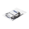 Akyga AK-USB-01 USB 2.0 kabelis USB-A (M) uz Micro USB-B (M), 1,8 m, melns