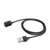 Akyga AK-SW-40 uzlādes kabelis, paredzēts Samsung Galaxy FIT3 (SM-R390), USB, 1 m