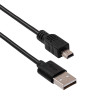 Akyga AK-USB-03 USB 2.0 kabelis USB-A (M) uz Mini USB-B 5 kontaktu (M), 1,8 m, melns