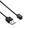 Akyga AK-SW-41 uzlādes kabelis, paredzēts Xiaomi Redmi Watch 2 Lite / Redmi Smart Band Pro / Band 7 Pro, USB, 1 m, melns
