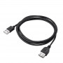 Akyga AK-USB-07 USB 2.0 pagarinājuma kabelis USB-A spraudnis uz ligzdu, 1,8 m, melns