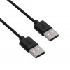 Akyga AK-USB-11 USB 2.0 kabelis USB-A (M) uz USB-A (M), 1,8 m, melns