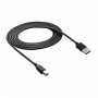 Akyga AK-USB-12 USB 2.0 printera kabelis USB-A (M) uz USB-B (M), 3 m, melns