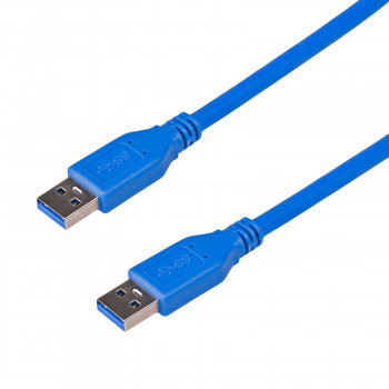 Akyga AK-USB-14 USB 3.0 kabelis USB-A (M) uz USB-A (M), 1,8 m, zils