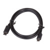Akyga AK-USB-16 USB 2.0 kabelis Micro USB-B (M) uz USB-C (M), 1 m, melns