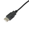 Akyga AK-USB-19 USB 2.0 pagarinājuma kabelis USB-A (M) uz USB-A (F), 3 m, melns