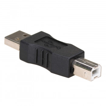 Akyga AK-AD-29 USB-A (M) uz USB-B (M) adapteris, melns