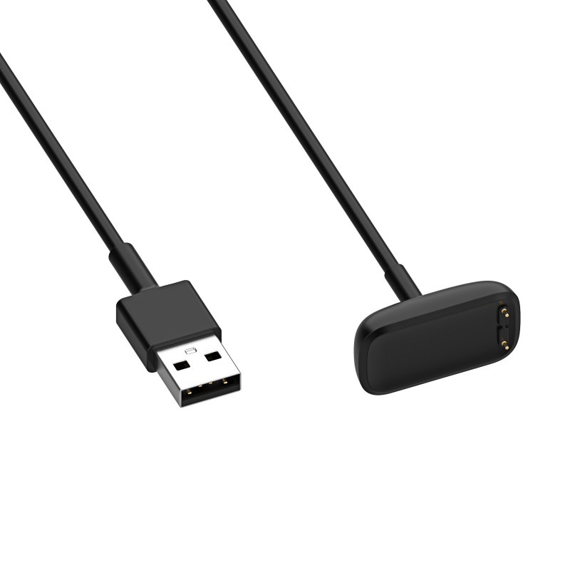 Akyga AK-SW-45 uzlādes kabelis, paredzēts Fitbit Luxe / Charge 5 / Charge 6, USB, 1 m