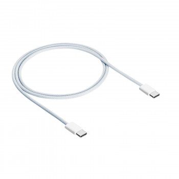 Akyga AK-USB-51 USB-C – USB-C pīts kabelis iPhone 15, USB 2.0, 60 W, 1 m, balts