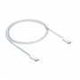 Akyga AK-USB-51 USB-C – USB-C pīts kabelis iPhone 15, USB 2.0, 60 W, 1 m, balts