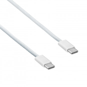 Akyga AK-USB-51 USB-C – USB-C pīts kabelis iPhone 15, USB 2.0, 60 W, 1 m, balts