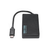 Akyga AK-AD-52 aktīvs USB-C centrmezgls, USB-C (M) uz 4x USB-A (F), USB 3.1, 20 cm