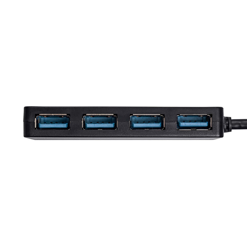 Akyga AK-AD-52 aktīvs USB-C centrmezgls, USB-C (M) uz 4x USB-A (F), USB 3.1, 20 cm