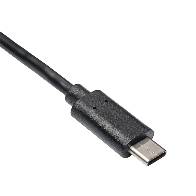 Akyga AK-AD-52 aktīvs USB-C centrmezgls, USB-C (M) uz 4x USB-A (F), USB 3.1, 20 cm