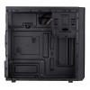 Akyga AK17BK Micro ATX korpuss, 2x USB 3.0, bez barošanas bloka, melns