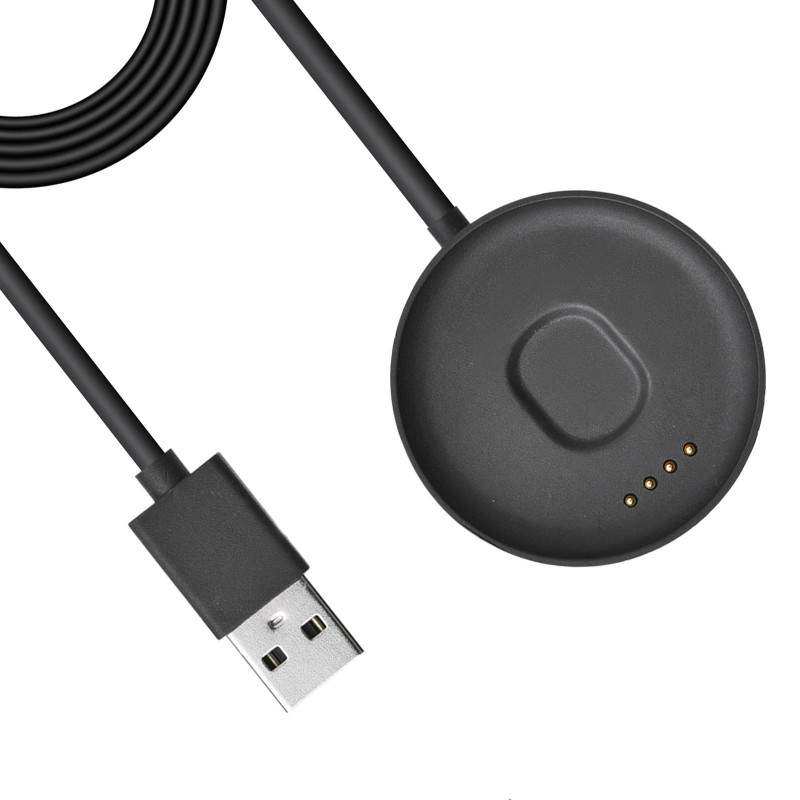 Akyga AK-SW-58 uzlādes kabelis, paredzēts Ticwatch C2, USB-A, 1 m