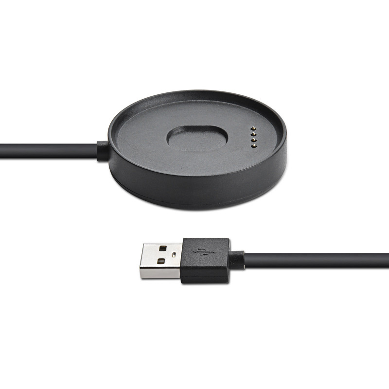 Akyga AK-SW-57 uzlādes kabelis, paredzēts Ticwatch S2 / E2, USB-A, 1 m
