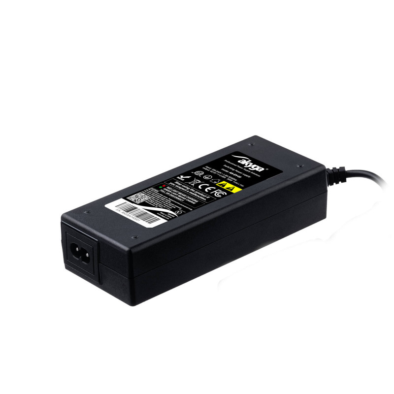 Akyga AK-EV-03 elektrovelosipēdu un skrejriteņu lādētājs 36 V akumulatoriem, 42 V / 2 A, 84 W, XLR 3 kontaktu spraudnis, 1 m