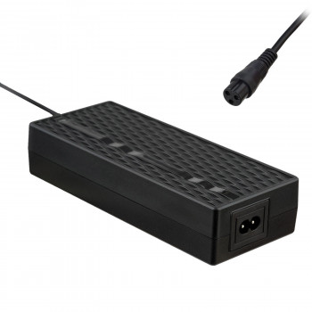 Akyga AK-EV-05 elektrovelosipēda lādētājs 48 V akumulatoriem, 54,6 V / 2 A, 110 W, GX16 12 mm ligzda, 1 m