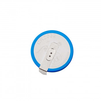 Akyga AKY1108 CR2032 HP2C litija baterija 3 V 210 mAh ar 2 kontaktiem, 17,8 mm solis (THT)