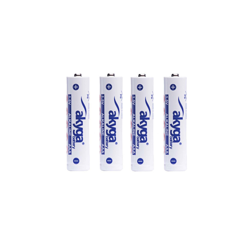 Akyga AKY1971 AAA LR03 sārma baterija 1,5 V 1300 mAh, 4 gab. (Blister)