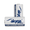 Akyga AKY1235 CR123A litija baterija 3 V 1500 mAh, augstai temperatūrai līdz 85 °C