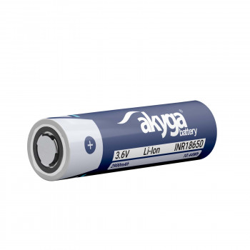 Akyga AKY2173 INR18650-29M 3C litija jonu 18650 akumulators 3,6 V 2900 mAh, bez aizsardzības