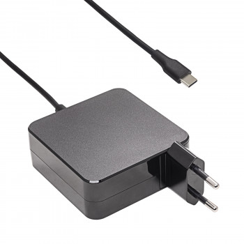 Akyga AK-ND-70 USB-C klēpjdatora lādētājs, 65 W, Power Delivery, 5-20 V / 3-3,25 A, 1,2 m