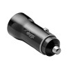 Automašīnas lādētājs 12/24V Akyga AK-CH-16 36W USB-A + USB-C PD Quick Charge 3.0 5-12V / 1.5-3A melns
