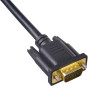 Akyga AK-AV-03 kabelis DVI-I 24+5 spraudnis – VGA spraudnis ar ferīta filtru, 1,8 m, melns