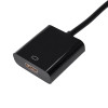 Akyga AK-AD-11 pārveidotāja adapteris ar kabeli DisplayPort spraudnis – HDMI ligzda, 15 cm, melns