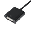 Akyga AK-AD-37 Mini DisplayPort (M) uz DVI 24+5 (F) adaptera kabelis, 15 cm