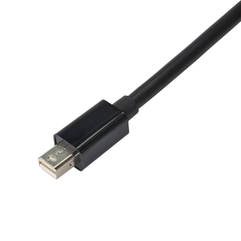 Akyga AK-AD-37 Mini DisplayPort (M) uz DVI 24+5 (F) adaptera kabelis, 15 cm