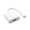 Akyga AK-AD-53 adapteris ar kabeli USB-C (spraudnis) – HDMI (ligzda), 4K, 15 cm
