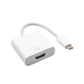 Akyga AK-AD-53 adapteris ar kabeli USB-C (spraudnis) – HDMI (ligzda), 4K, 15 cm