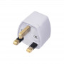 Akyga AK-AD-59 ceļojumu kontaktdakšas adapteris US / AU / EU – UK, 250 V, 10 A, balts