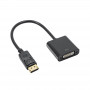 Akyga AK-AD-58 adapteris ar kabeli DisplayPort (spraudnis) – DVI-I 24+5 (ligzda), 20 cm