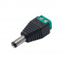 Akyga AK-SC-16 DC 5,5 x 2,1 mm (spraudnis) savienotājs ar skrūvju spailēm UTP kabelim, CCTV