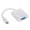 Akyga AK-AD-55 adapteris ar kabeli USB-C (spraudnis) – VGA (ligzda), Full HD, 15 cm
