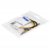Akyga AK-CA-13 2x Molex (M) uz PCIe 6-pin (F) barošanas adaptera kabelis, 15 cm